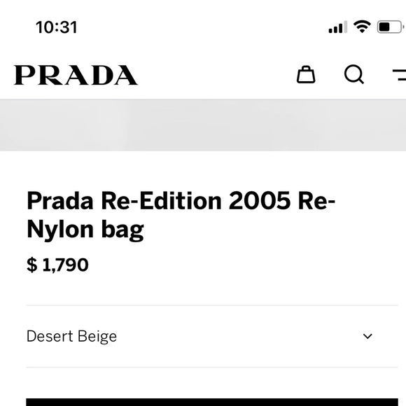 ❌ SOLD ❌ Prada Re-edition 2005 Re-nylon bag - Picture 4 of 14